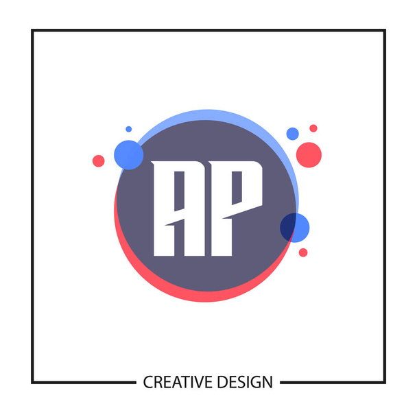 Alkuperäinen Letter AP Logo malli Design Vector Illustration
 - Vektori, kuva