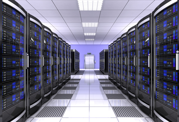 концепція робочої станції сервера мережі 3d ілюстрація
 - Фото, зображення