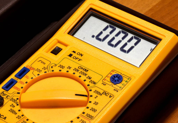 a digital multimeter: An indispensable tool for electronic - Photo, Image