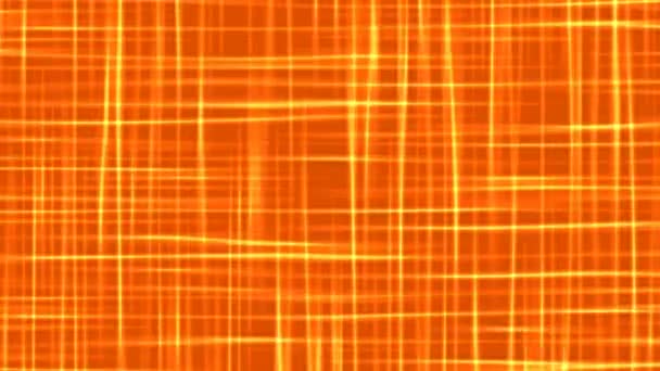 Abstracte bewegende rode computer video achtergrond met meerdere bewegende stroken van verschillende formaten in de vorm van een oneindig canvas - Video