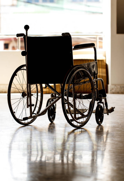 wheelchair in a hospital ward - Photo, Image