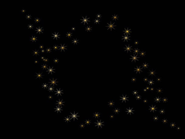 зірки в нічний векторний дизайн
 - Вектор, зображення