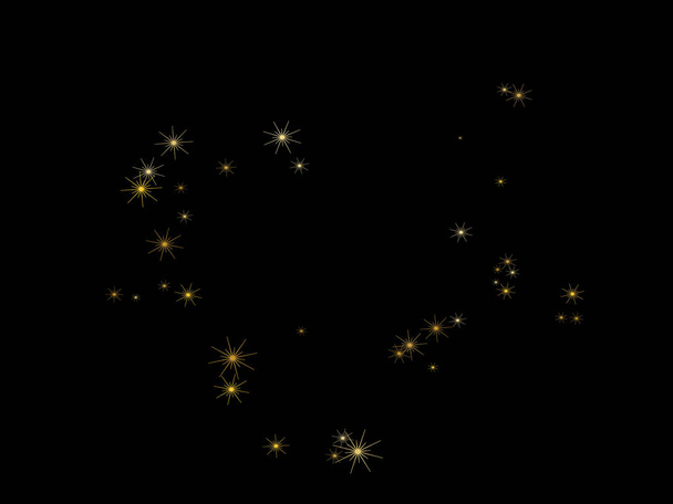 estrellas en el diseño vectorial noche
 - Vector, Imagen