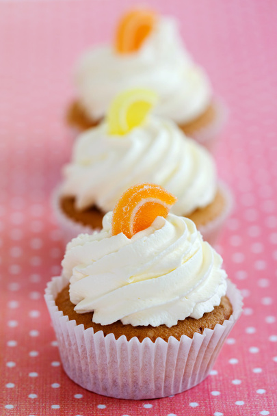 cupcakes orange et citron
 - Photo, image