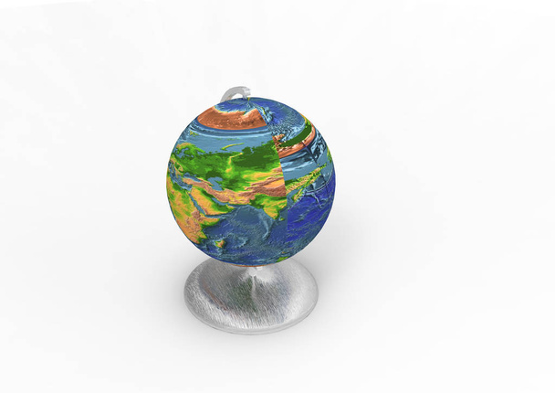 Globe icon isolated on white background - Foto, Imagen