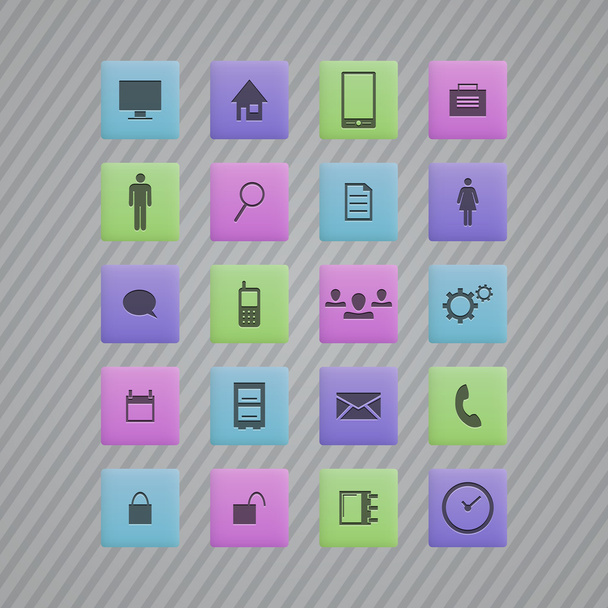 Vector communication icons vector illustration  - Vector, Image