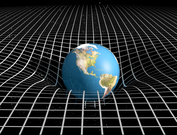 prostor času a gravitace - Fotografie, Obrázek