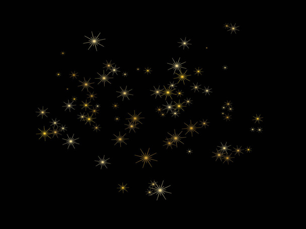 зірки в нічний векторний дизайн
 - Вектор, зображення