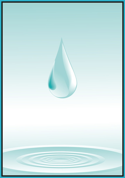 Вода - Вектор,изображение