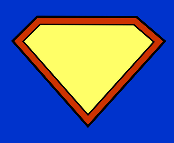 Superhelden-Hintergrund - Vektor, Bild