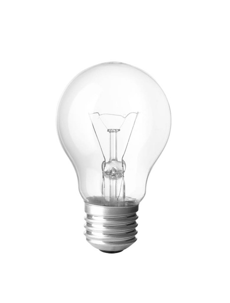 Ampoule sur fond blanc - Photo, image