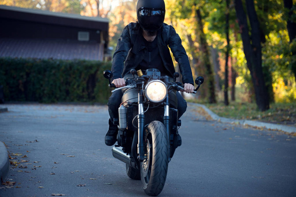 caferacer motorcicle aangepaste best - Foto, afbeelding