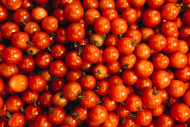 taze olgun domates, gıda arka plan yığını - Fotoğraf, Görsel
