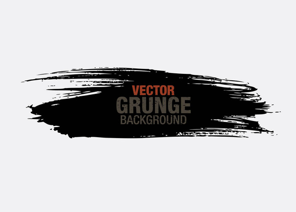 Grunge fekete háttér - Vektor, kép