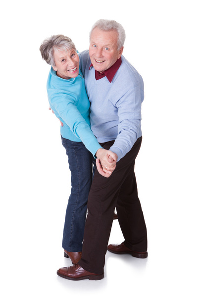 Portrait Of Senior Couple Dancing - Фото, зображення