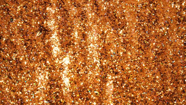 Αστραφτερή λάμψη. Χρυσή άστραφταν αδιάλειπτη βρόχο αφηρημένη κίνηση φόντο - Φωτογραφία, εικόνα