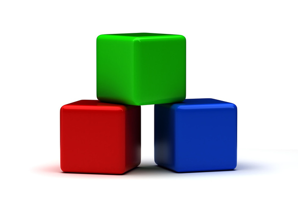 Colorful Cubes - Фото, зображення
