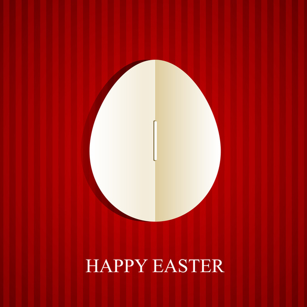 Happy easter card,  vector illustration   - Vector, Image