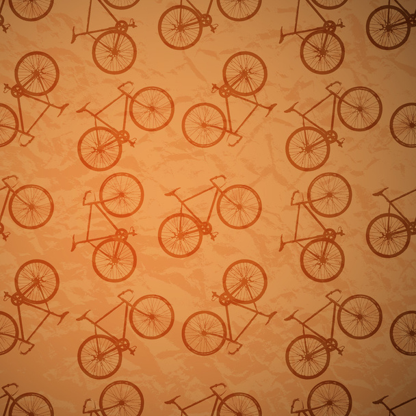 retro bike background,  vector illustration   - Vector, Image