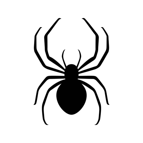 Tiny little spider, silhouette - Vettoriali, immagini