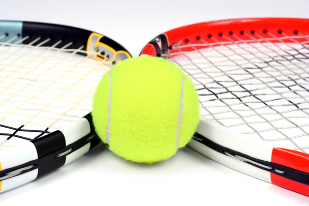 Deux raquettes de tennis
 - Photo, image
