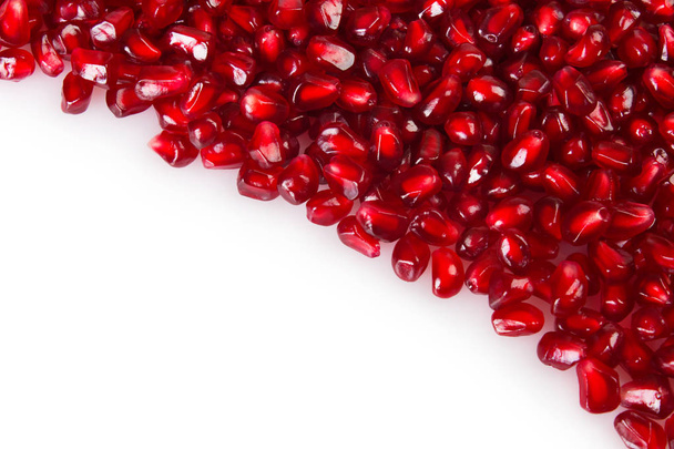 fresh pomegranate seeds close-up, background - Zdjęcie, obraz