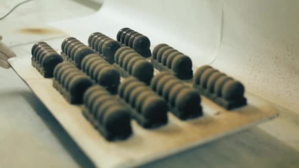 Rushing Chocolate With Cake - Footage, Video