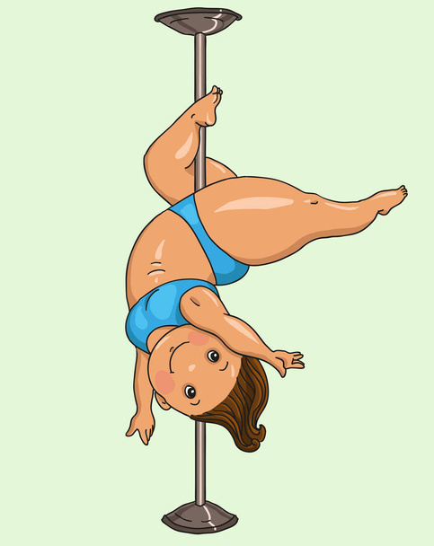 illustration de pole dance
 - Vecteur, image