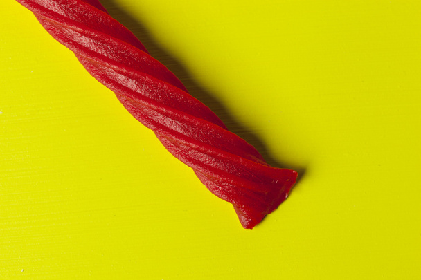 Bright Red Licorice Candy - Fotoğraf, Görsel
