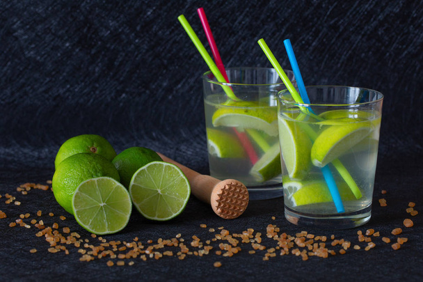 Geleneksel Brezilya tropikal içki - Fotoğraf, Görsel