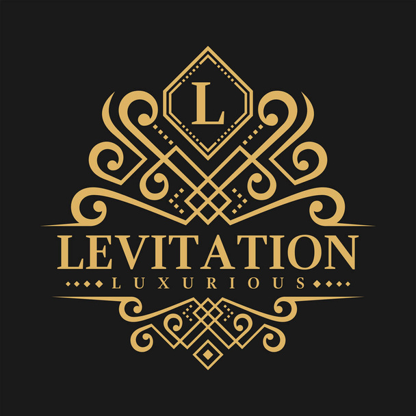 Letter L Logo - Classic Luxurious Style Logo Template - Vector, Image