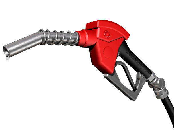 Dripping gas pump nozzle - Photo, Image