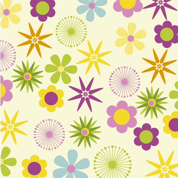 spring flowers - Vector, Image
