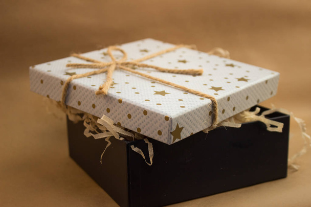 Christmas gift in a box - Photo, Image