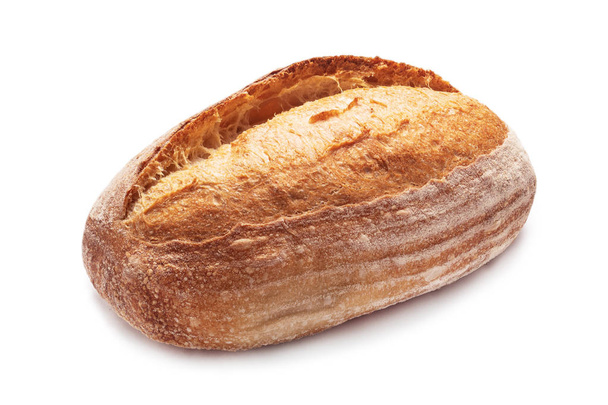 Апетитний хрусткий хліб кори ізольований на білому тлі
 - Фото, зображення