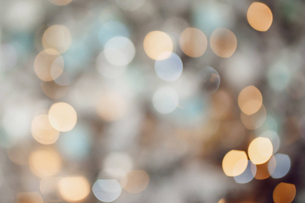 Blurred fondo de Navidad azul claro
 - Foto, Imagen