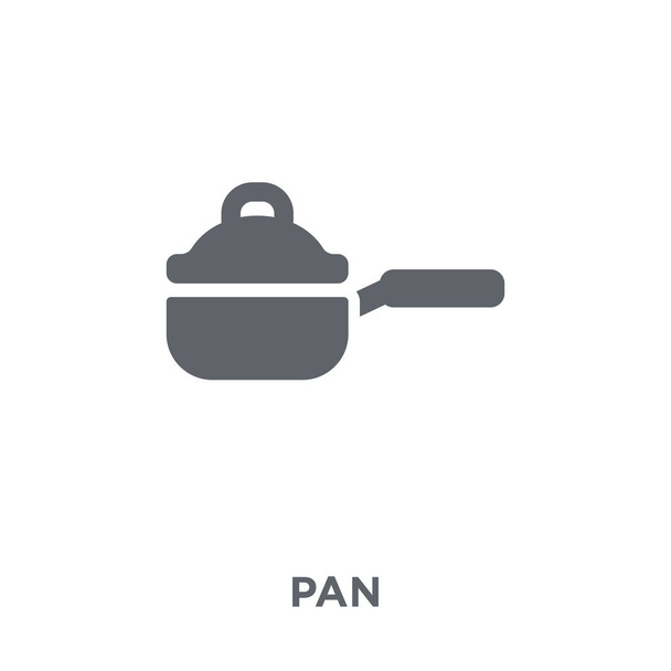 Icona Pan. Concetto di design Pan della collezione. Semplice elemento vettoriale illustrazione su sfondo bianco
. - Vettoriali, immagini