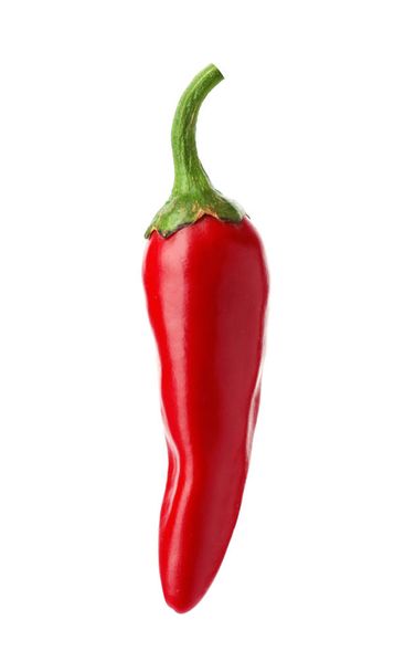 Red hot chili pepper on white background - Fotografie, Obrázek