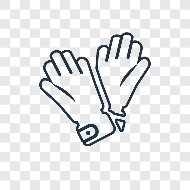 рукавичка для значка в модному стилі дизайну. рукавичка для іконки ізольована на прозорому фоні. рукавичка для векторної піктограми простий і сучасний плоский символ для веб-сайту, мобільного, логотипу, програми, інтернету. рукавичка для іконок Векторні ілюстрації, EPS10
. - Вектор, зображення