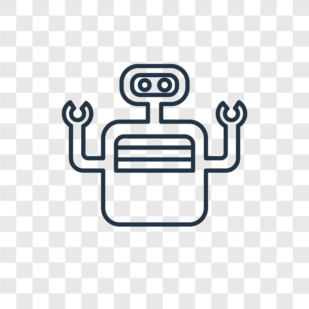 icône bot dans un style design tendance. icône bot isolée sur fond transparent. icône vectorielle bot symbole plat simple et moderne pour le site Web, mobile, logo, application, interface utilisateur. illustration vectorielle d'icône bot, EPS10
. - Vecteur, image