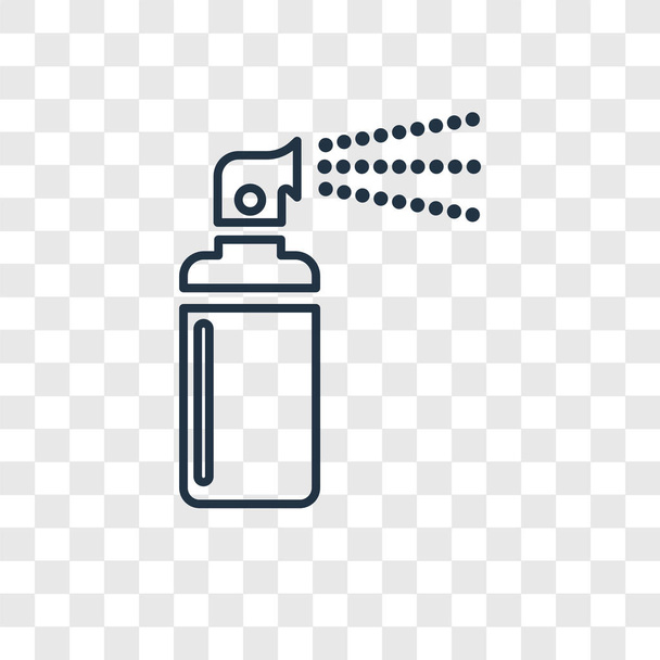 spray ikon trendi design stílusban. spray ikon elszigetelt átlátszó háttér. spray vektor ikon egyszerű és modern lapos szimbólum a webhely, a mobil, a logó, a app, Ui. ikon-vektoros illusztráció, Eps10 spray. - Vektor, kép