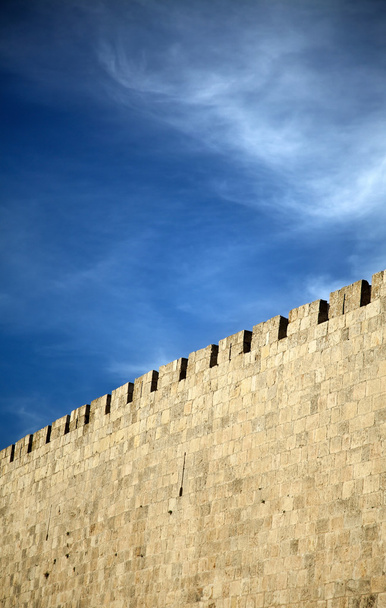 Old Jerusalem City Wall - Zdjęcie, obraz