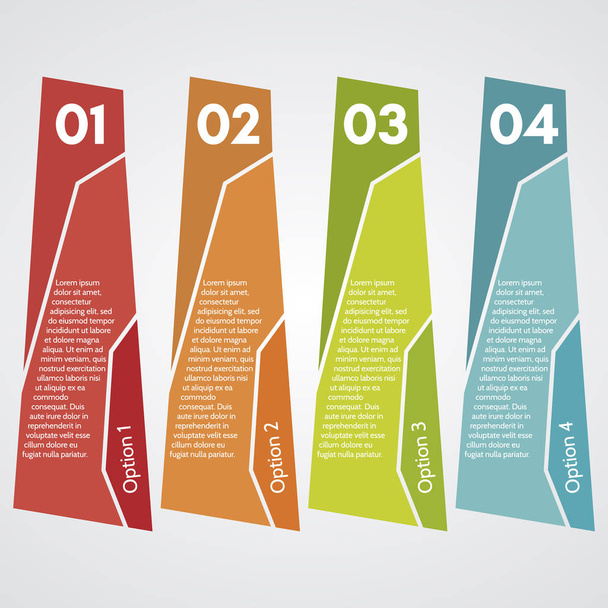 Quatro elementos do design infográfico
 - Vetor, Imagem