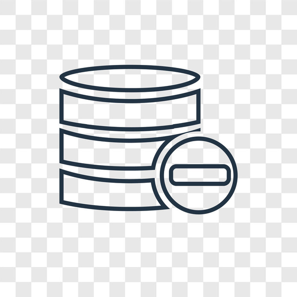 иконка базы данных в стиле модного дизайна. иконка базы данных изолирована на прозрачном фоне. иконка вектора базы данных простой и современный плоский символ для веб-сайта, мобильного, логотипа, приложения, пользовательского интерфейса. иконка базы данных векторной иллюстрации, EPS10
. - Вектор,изображение