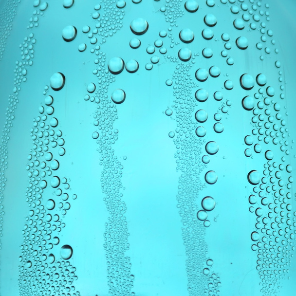 Drops of water on the glass - Photo, Image