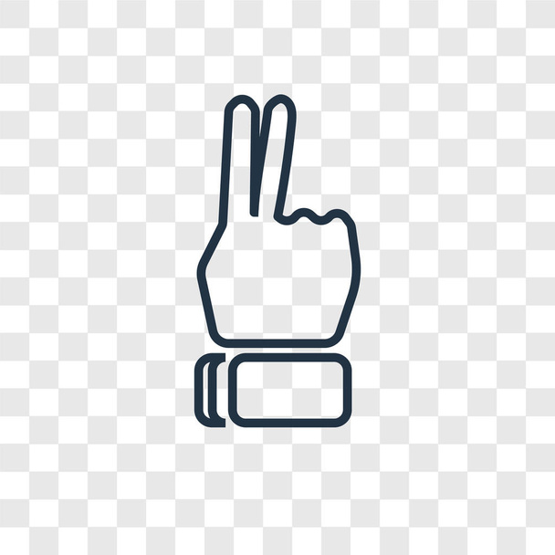 icône de la main dans le style design à la mode. icône de main isolée sur fond transparent. icône vectorielle main symbole plat simple et moderne pour site Web, mobile, logo, application, interface utilisateur. illustration vectorielle d'icône de main, EPS10
. - Vecteur, image