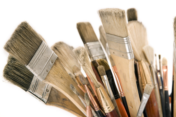 Used Paint Brushes - Фото, зображення