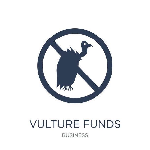 Icona dei fondi Avvoltoio. Trendy piatto vettore Avvoltoio fondi icona su sfondo bianco dalla collezione aziendale, illustrazione vettoriale può essere utilizzato per il web e mobile, eps10
 - Vettoriali, immagini
