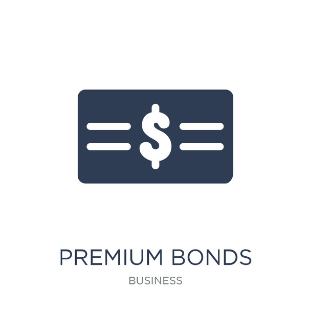 Icona delle obbligazioni premium. Trendy flat vector Premium bond icon su sfondo bianco dalla collezione aziendale, l'illustrazione vettoriale può essere utilizzata per web e mobile, eps10
 - Vettoriali, immagini