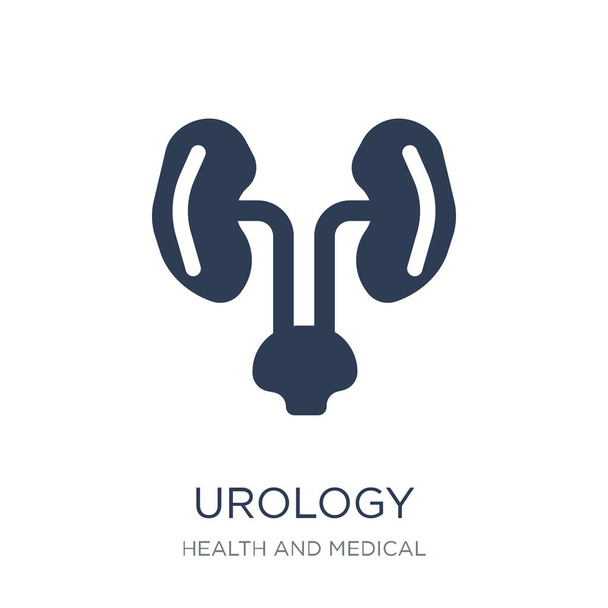 Urologian ikoni. Trendikäs tasainen vektori Urologian ikoni valkoisella taustalla Terveys ja lääketieteellinen kokoelma, vektori kuva voidaan käyttää web ja mobiili, eps10
 - Vektori, kuva